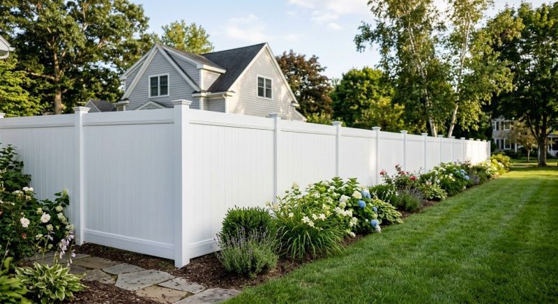 Vinyl Fence Installation in South Houston, TX