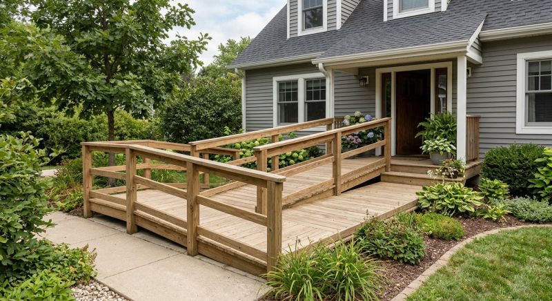 Wheelchair Ramp Construction in Kansas City, KS