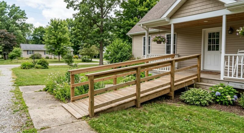 Wheelchair Ramp Installation in Wilmington, NC