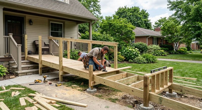 Wheelchair Ramp Installation in Wilmington, NC