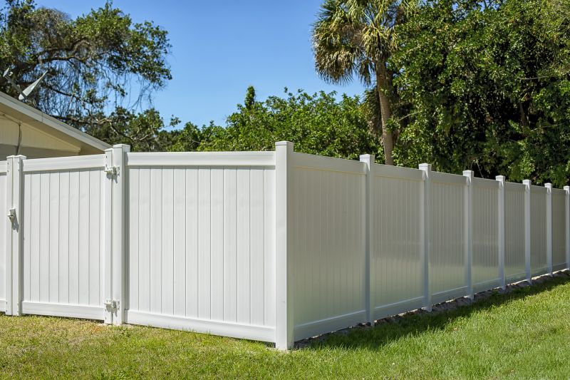 White Pvc Fence Installation in South Houston, TX