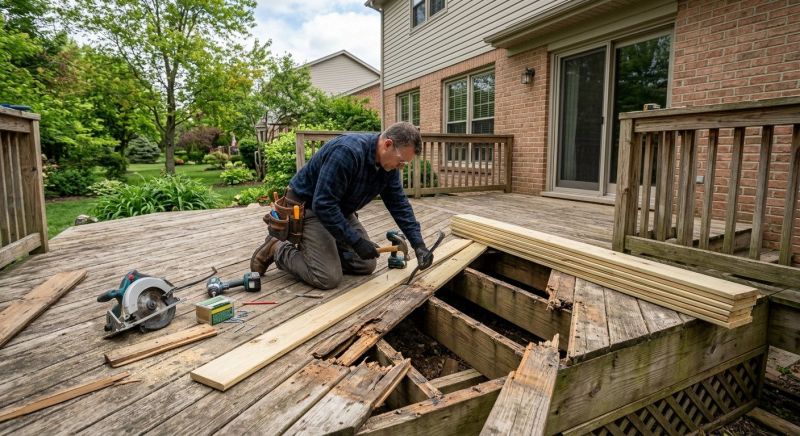 Wood Deck Repair in Seattle, WA