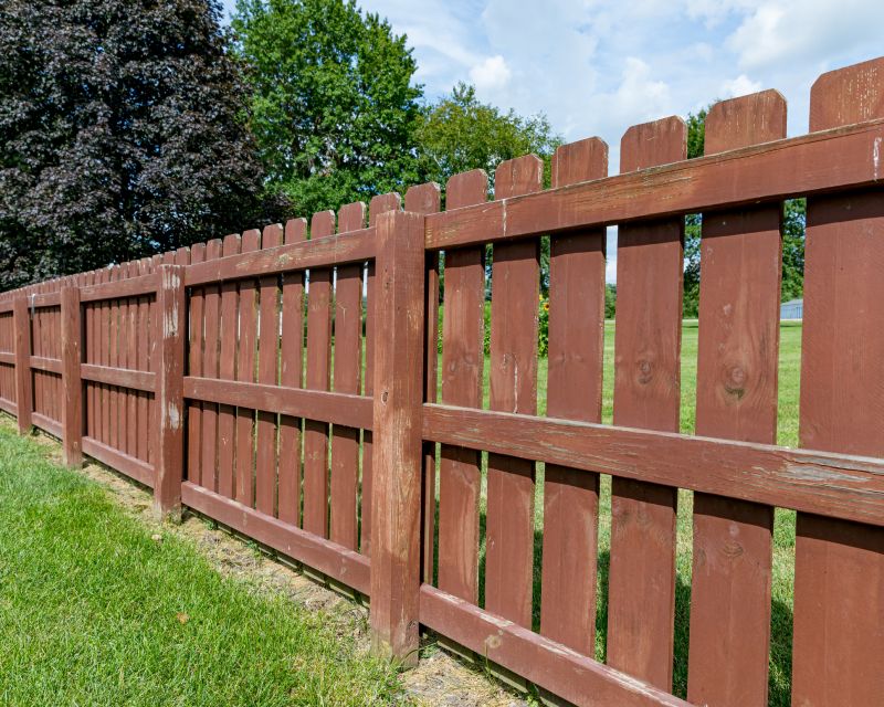 Wooden Dog Fence Installation in Roseville, CA
