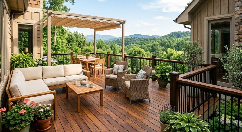 Wooden Veranda Construction in Stamford, CT