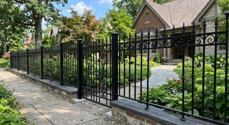 Wrought Iron Fence Installation in Alpharetta, GA